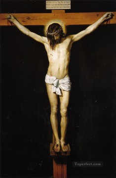 宗教的 Painting - 磔刑のディエゴ・ベラスケスの宗教的キリスト教徒